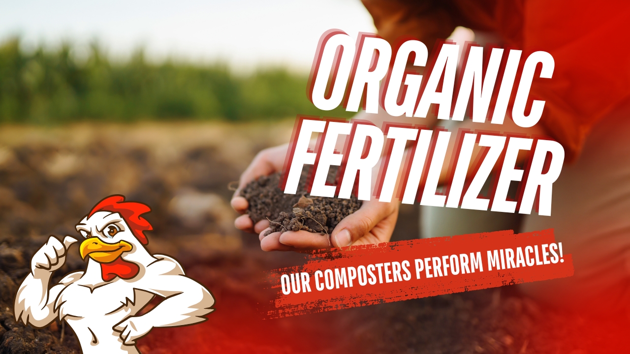 High-Quality Fertilizer from Our Composters!